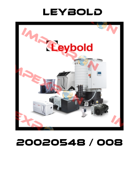 20020548 / 008  Leybold