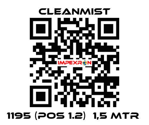 1195 (pos 1.2)  1,5 mtr  CleanMist