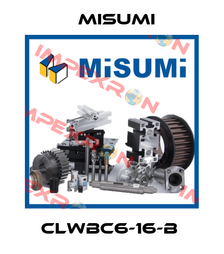 CLWBC6-16-B  Misumi