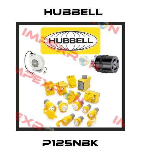 HUBW P125NBK  Hubbell
