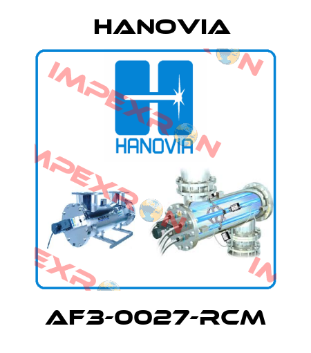 AF3-0027-RCM Hanovia
