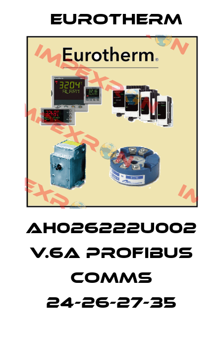 AH026222U002 V.6A PROFIBUS COMMS 24-26-27-35 Eurotherm