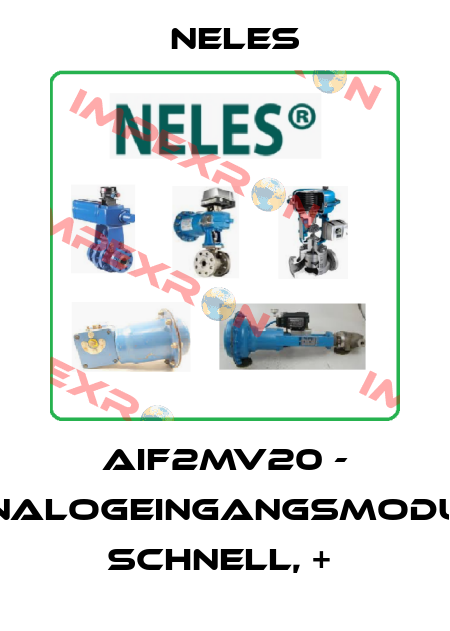 AIF2MV20 - ANALOGEINGANGSMODUL, SCHNELL, +  Neles