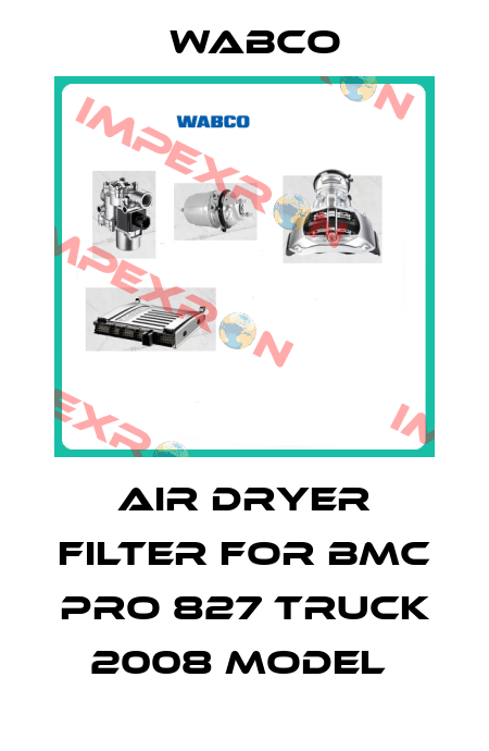 AIR DRYER FILTER FOR BMC PRO 827 TRUCK  2008 MODEL  Wabco