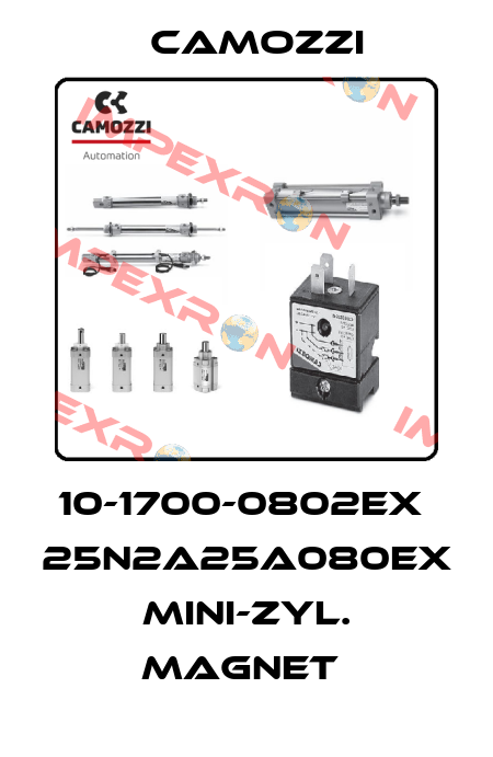 10-1700-0802EX  25N2A25A080EX MINI-ZYL. MAGNET  Camozzi