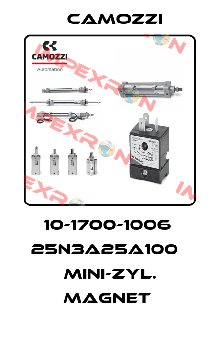 10-1700-1006  25N3A25A100   MINI-ZYL. MAGNET  Camozzi