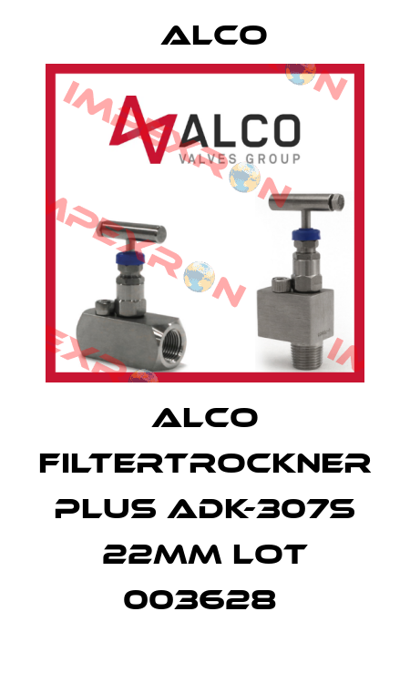 ALCO FILTERTROCKNER PLUS ADK-307S 22MM LOT 003628  Alco