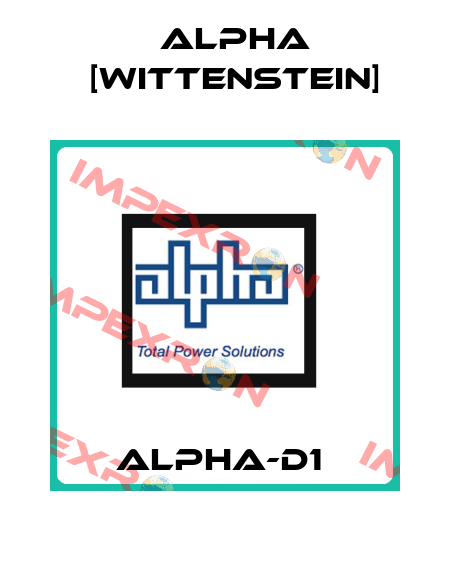 ALPHA-D1  Alpha [Wittenstein]
