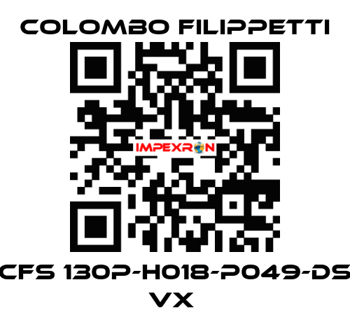 CFS 130P-H018-P049-DS VX  Colombo Filippetti