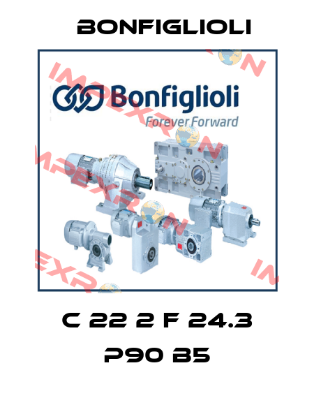 C 22 2 F 24.3 P90 B5 Bonfiglioli