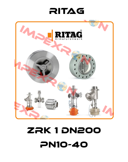 ZRK 1 DN200 PN10-40 Ritag