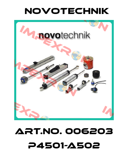 ART.NO. 006203 P4501-A502 Novotechnik