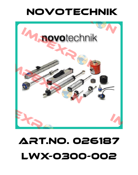 ART.NO. 026187 LWX-0300-002 Novotechnik