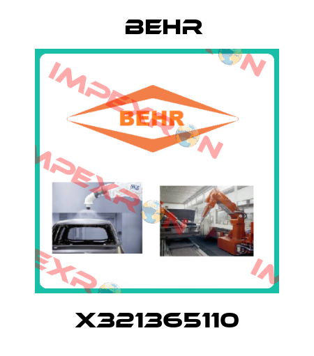 X321365110 Behr