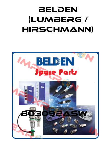 B03092ASW  Belden (Lumberg / Hirschmann)