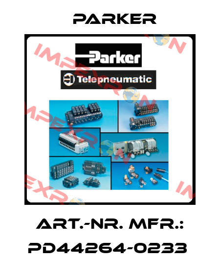 ART.-NR. MFR.: PD44264-0233  Parker