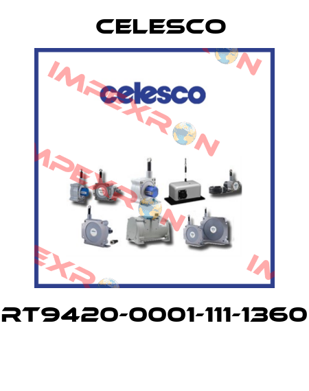RT9420-0001-111-1360  Celesco