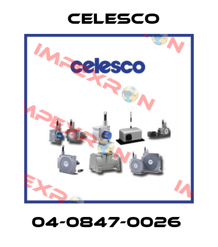 04-0847-0026  Celesco