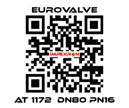 AT 1172  DN80 PN16 Eurovalve