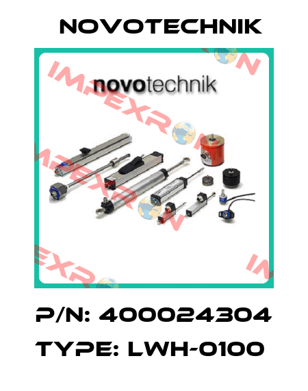 P/N: 400024304 Type: LWH-0100  Novotechnik