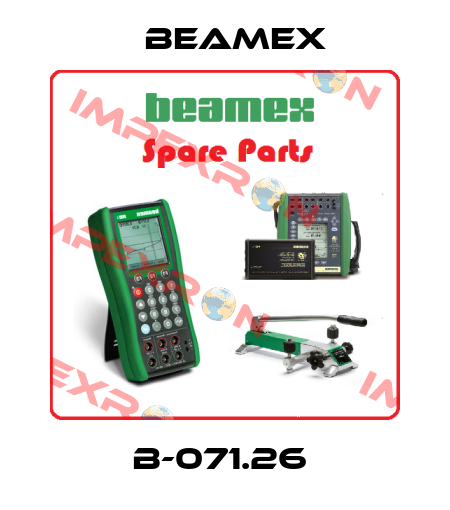 B-071.26  Beamex