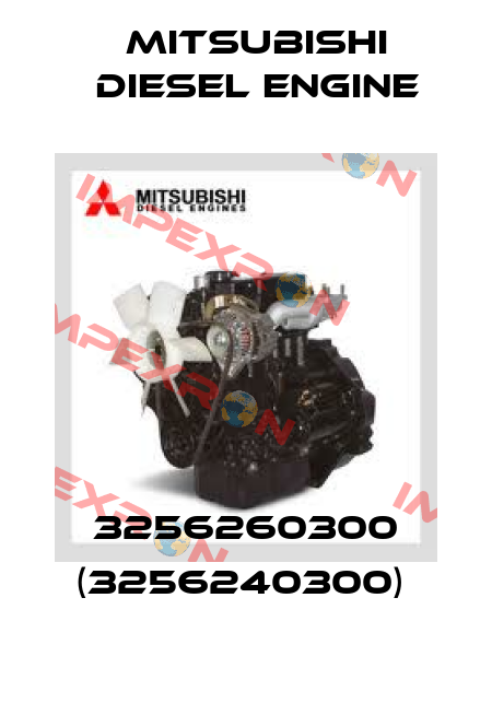 3256260300 (3256240300)  Mitsubishi Diesel Engine
