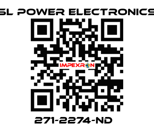 271-2274-ND   SL Power Electronics