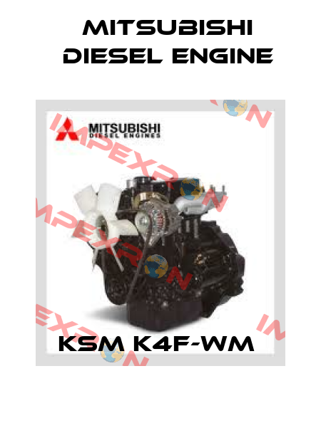 KSM K4F-WM  Mitsubishi Diesel Engine