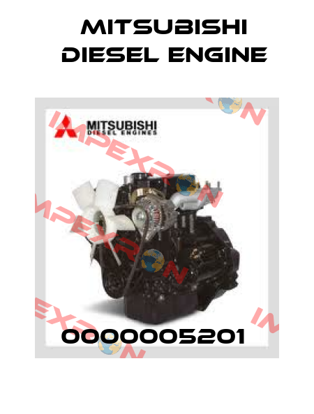 0000005201  Mitsubishi Diesel Engine