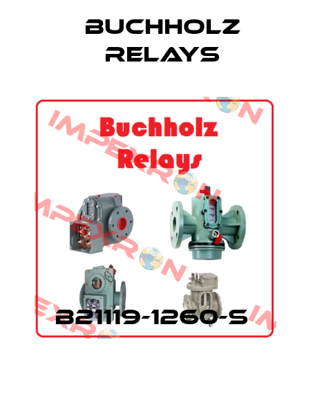B21119-1260-S  Buchholz Relays