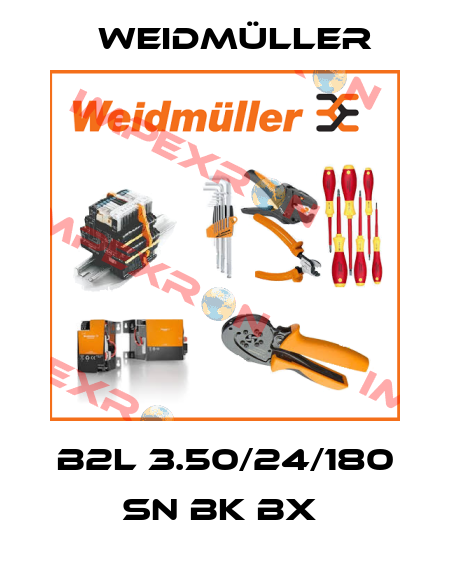 B2L 3.50/24/180 SN BK BX  Weidmüller