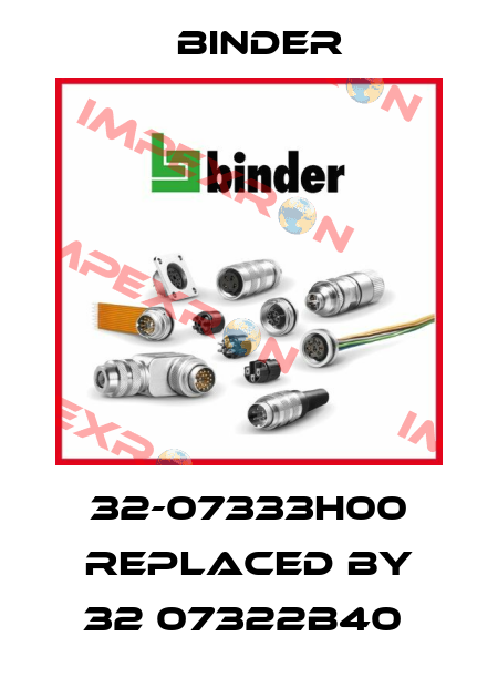 32-07333H00 REPLACED BY 32 07322B40  Binder
