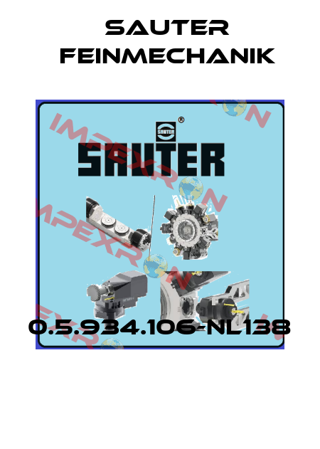 0.5.934.106-NL138  Sauter Feinmechanik