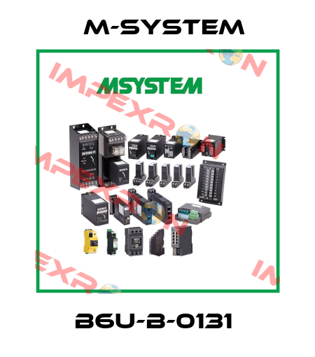 B6U-B-0131  M-SYSTEM