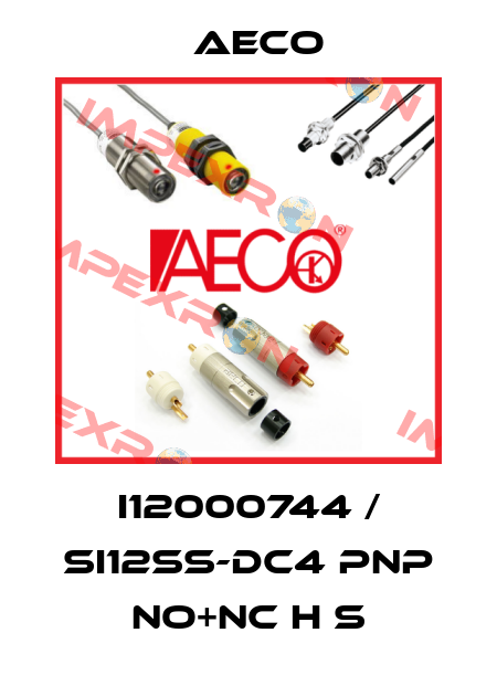 I12000744 / SI12SS-DC4 PNP NO+NC H S Aeco