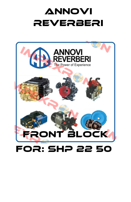Front Block For: SHP 22 50   Annovi Reverberi