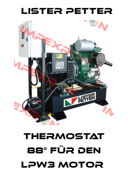 Thermostat 88° für den LPW3 Motor  Lister Petter