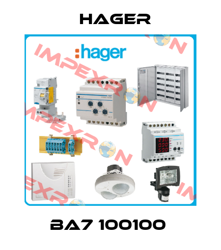 BA7 100100  Hager