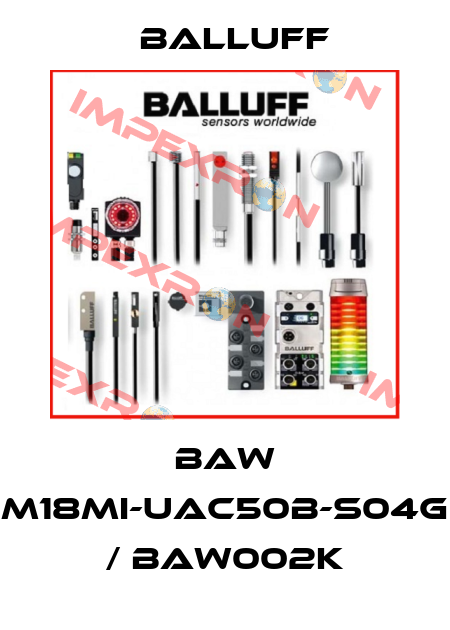 BAW M18MI-UAC50B-S04G / BAW002K Balluff