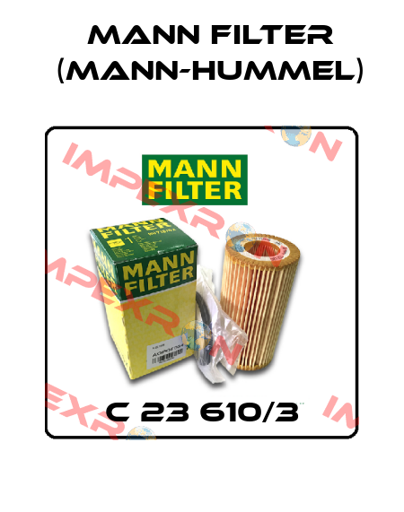 C 23 610/3 Mann Filter (Mann-Hummel)