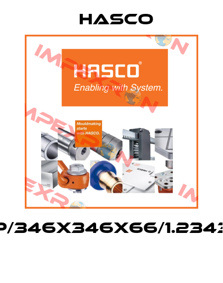 P/346x346x66/1.2343  Hasco