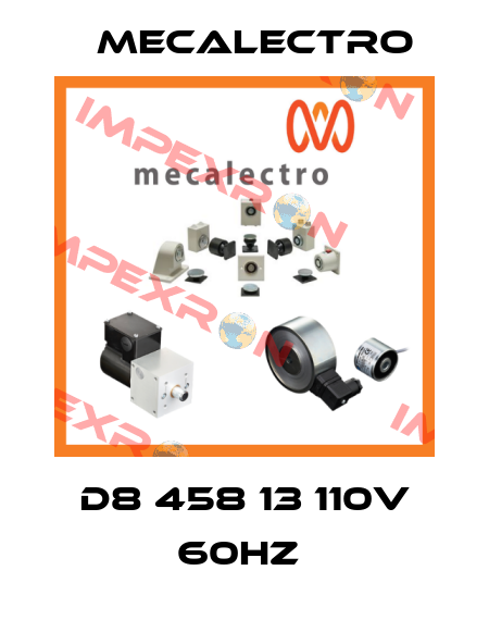 D8 458 13 110V 60HZ  Mecalectro