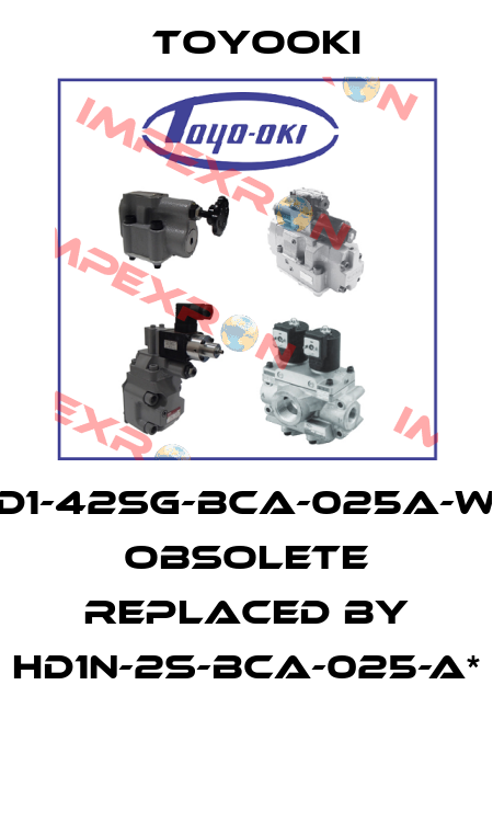HD1-42SG-BcA-025A-WY obsolete replaced by HD1N-2S-BCA-025-A*  Toyooki