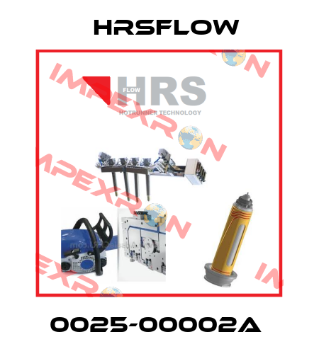 0025-00002A  HRSflow
