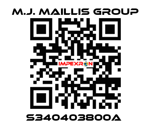 S340403800A  M.J. MAILLIS GROUP