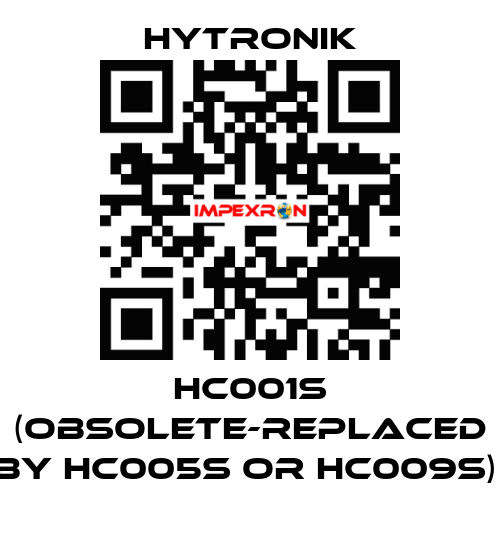 HC001S (obsolete-replaced by HC005S or HC009S)  HYTRONIK