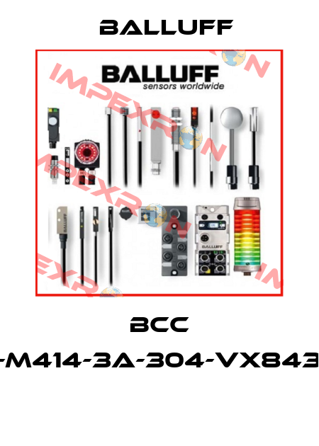 BCC M425-M414-3A-304-VX8434-030  Balluff