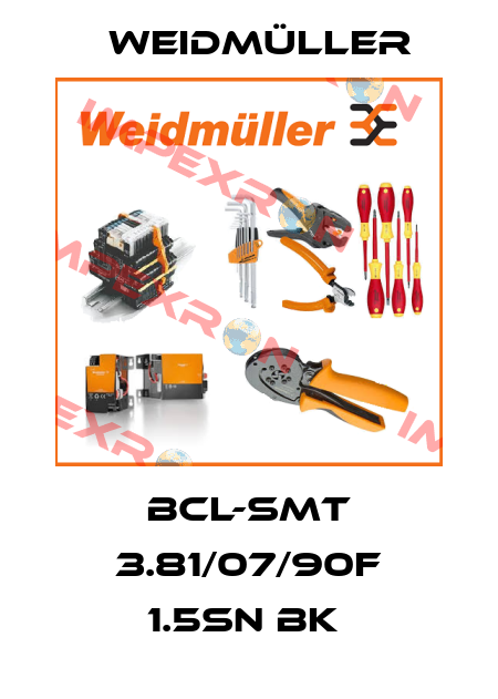 BCL-SMT 3.81/07/90F 1.5SN BK  Weidmüller