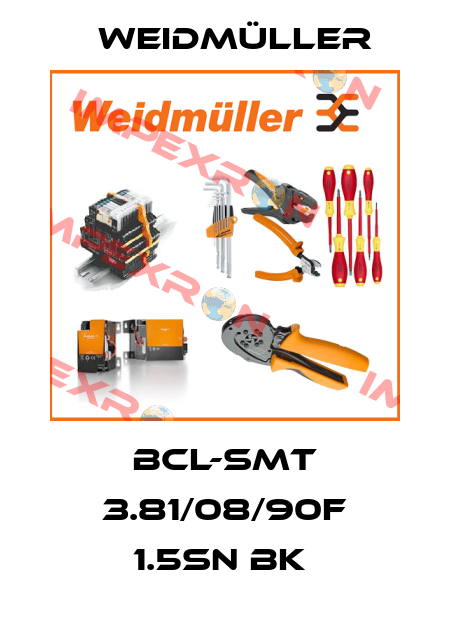 BCL-SMT 3.81/08/90F 1.5SN BK  Weidmüller