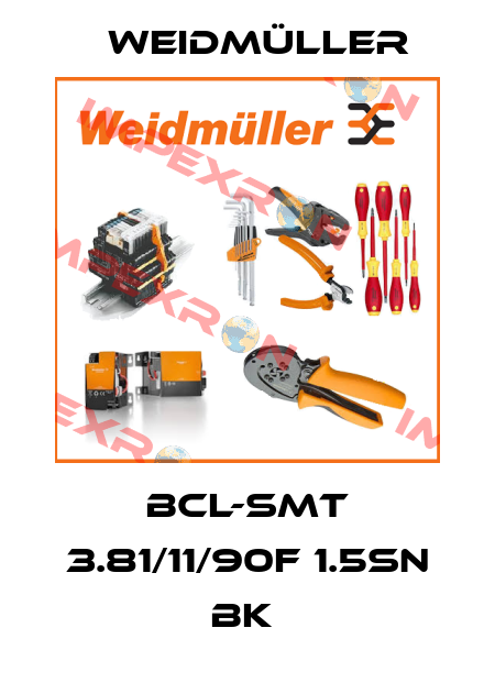 BCL-SMT 3.81/11/90F 1.5SN BK  Weidmüller